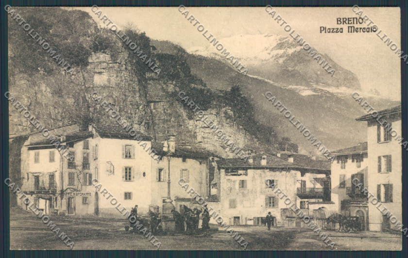 Brescia Breno cartolina RB1025 – fronte