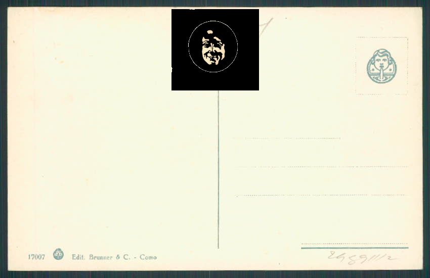 Varese cartolina RB1034 – retro