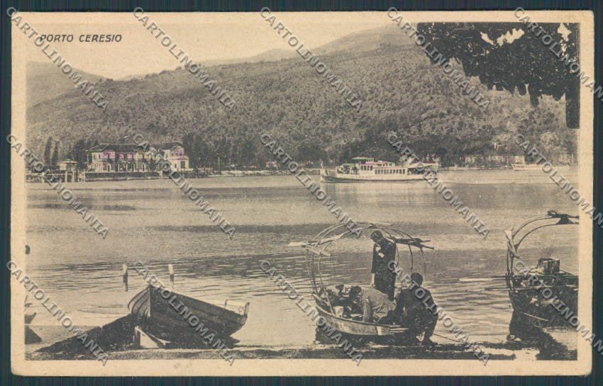 Varese Porto Ceresio Battello cartolina RB1036 – fronte