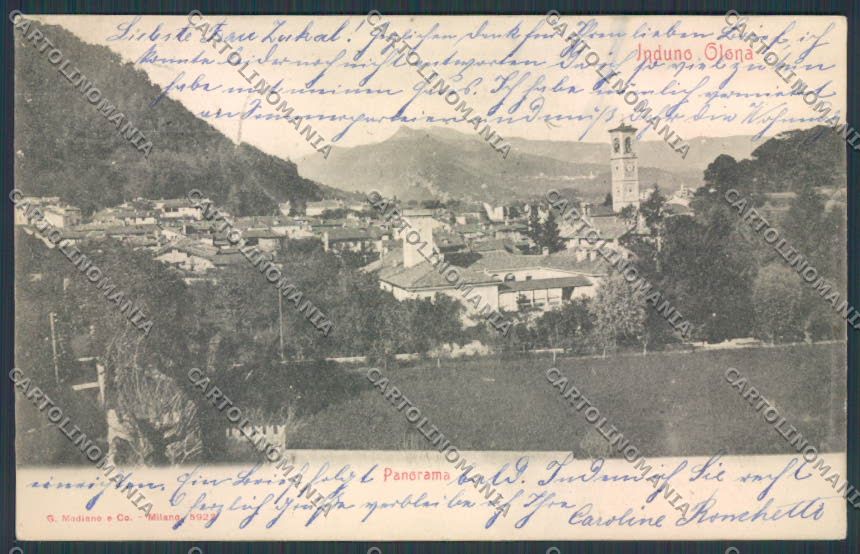 Varese Induno Olona cartolina RB1043 – fronte