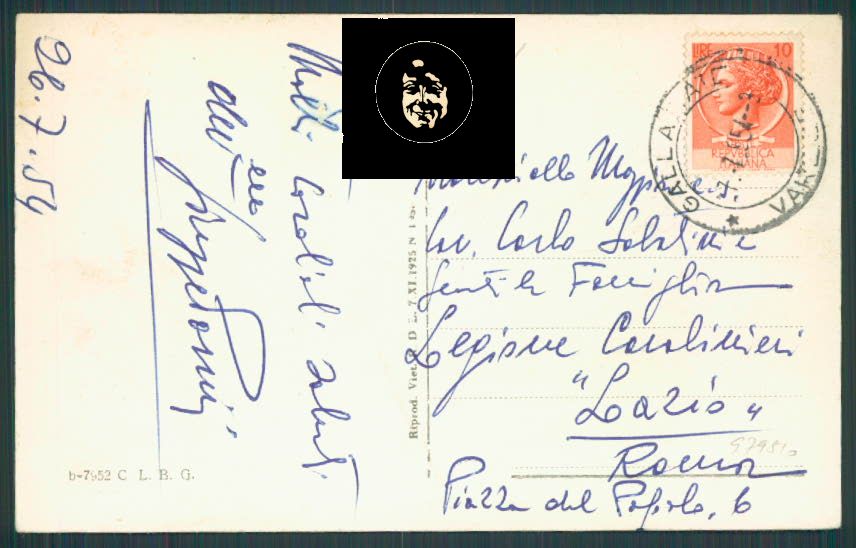 Varese Gallarate cartolina RB1044 – retro