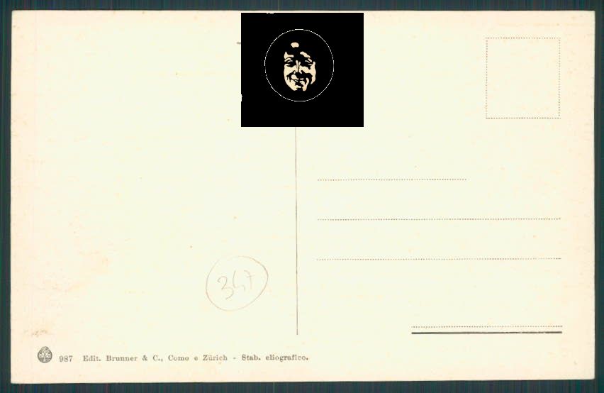 Varese Luino cartolina RB1046 – retro