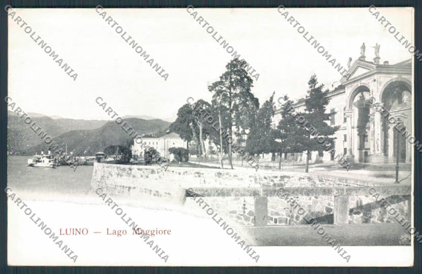 Varese Luino cartolina RB1051 – fronte