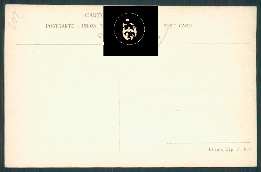 Varese Luino cartolina RB1051 – retro