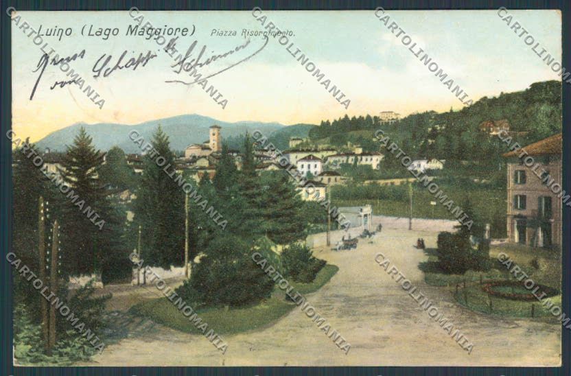 Varese Luino cartolina RB1052 – fronte