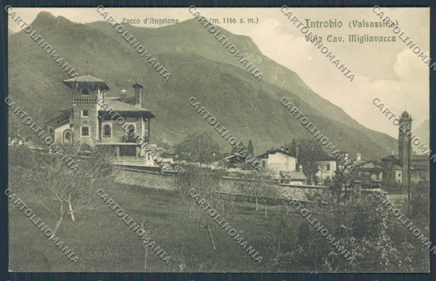 Lecco Introbio Valsassina cartolina RB1069 – fronte