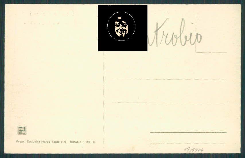 Lecco Introbio Valsassina cartolina RB1069 – retro