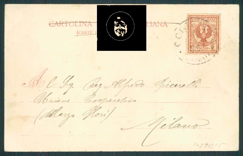 Lecco Cortenova Valsassina cartolina RB1074 – retro