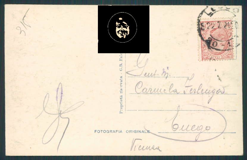 Lecco foto cartolina RB1088 – retro