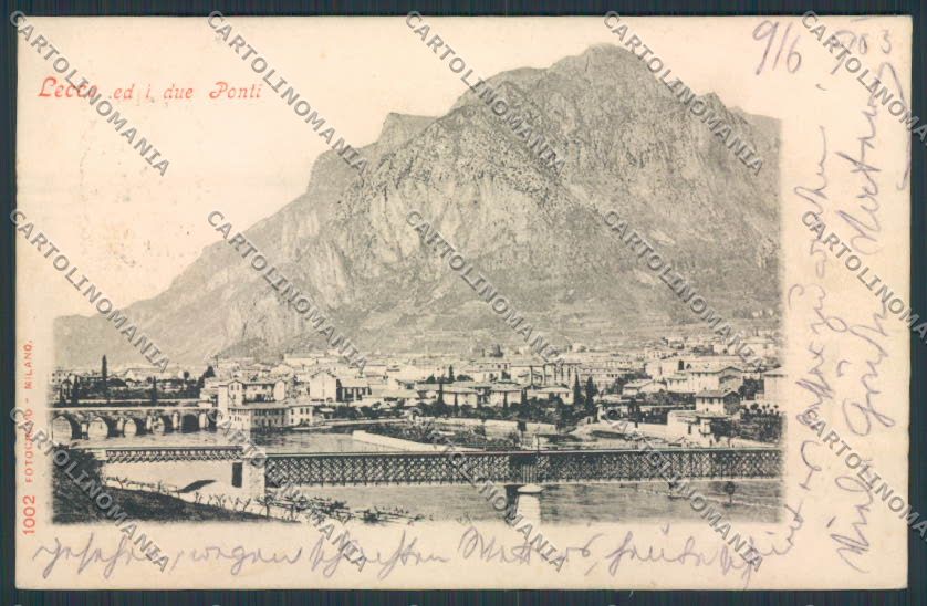 Lecco cartolina RB1091 – fronte