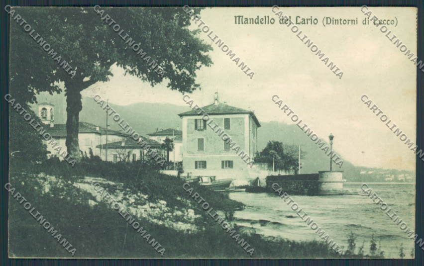 Lecco Mandello Lario cartolina RB1107 – fronte