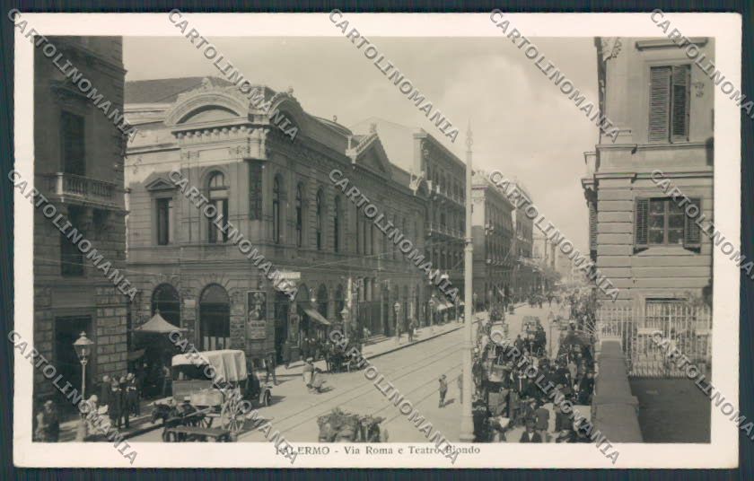 Palermo foto cartolina RB1113 – fronte