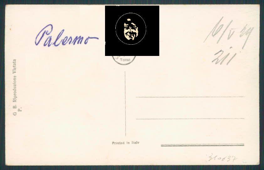 Palermo foto cartolina RB1113 – retro