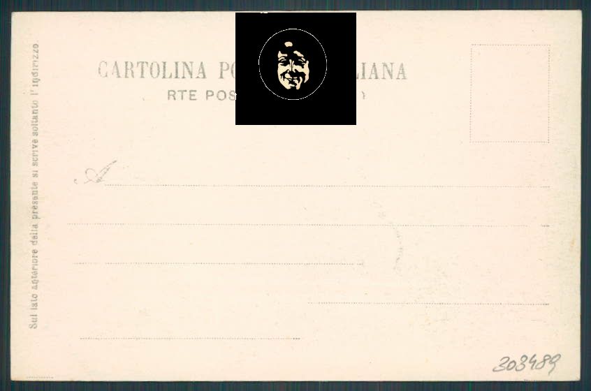 Palermo cartolina RB1116 – retro