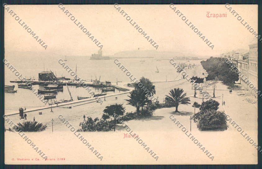 Trapani cartolina RB1123 – fronte