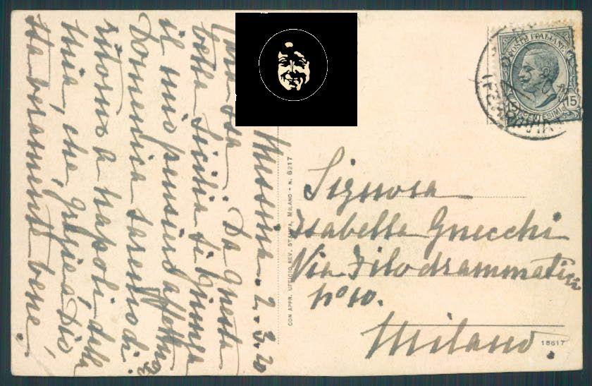 Messina Poste cartolina RB1148 – retro