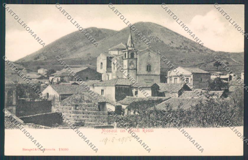 Catania Nicolosi cartolina RB1151 – fronte