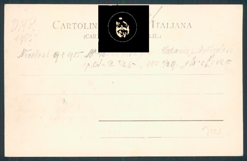 Catania Nicolosi cartolina RB1151 – retro