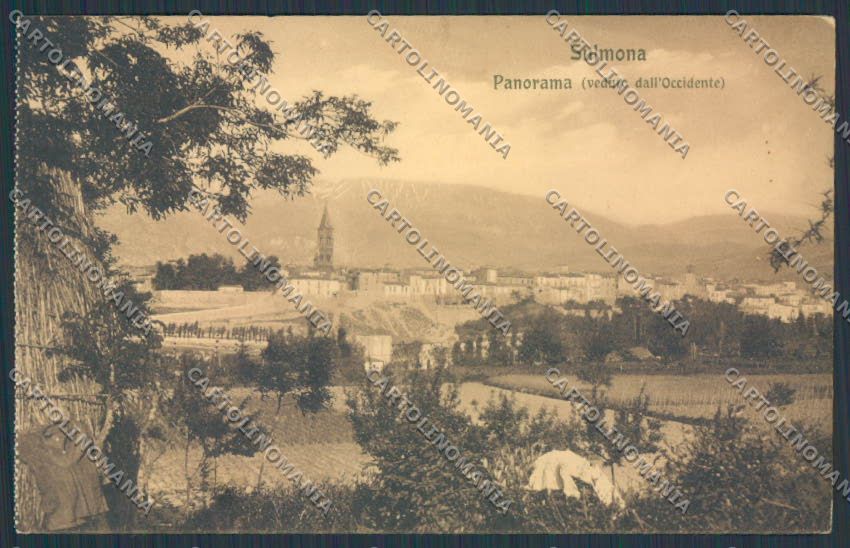 L'Aquila Sulmona cartolina RB1169 – fronte