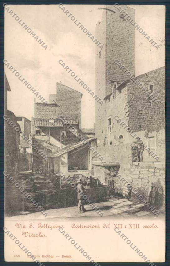 Viterbo cartolina RB1186 – fronte
