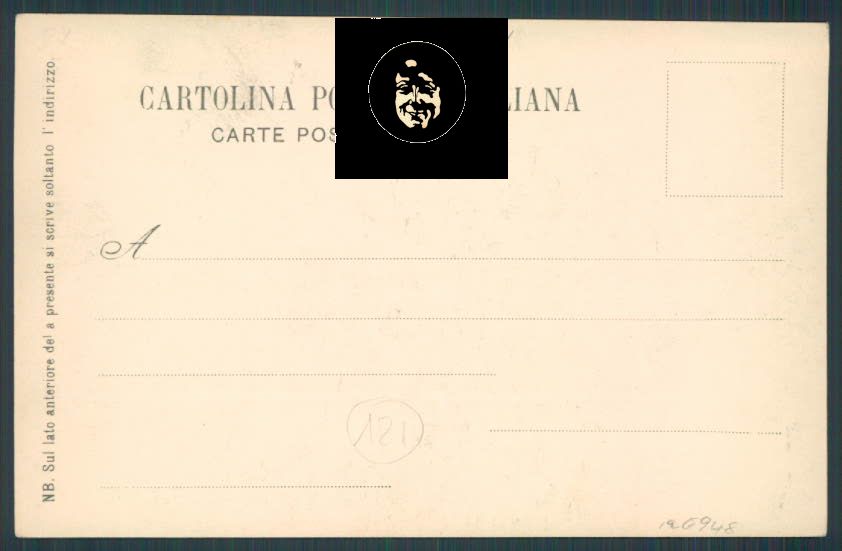 Roma Rocca di Papa cartolina RB1191 – retro