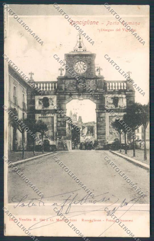 Viterbo Ronciglione cartolina RB1203 – fronte