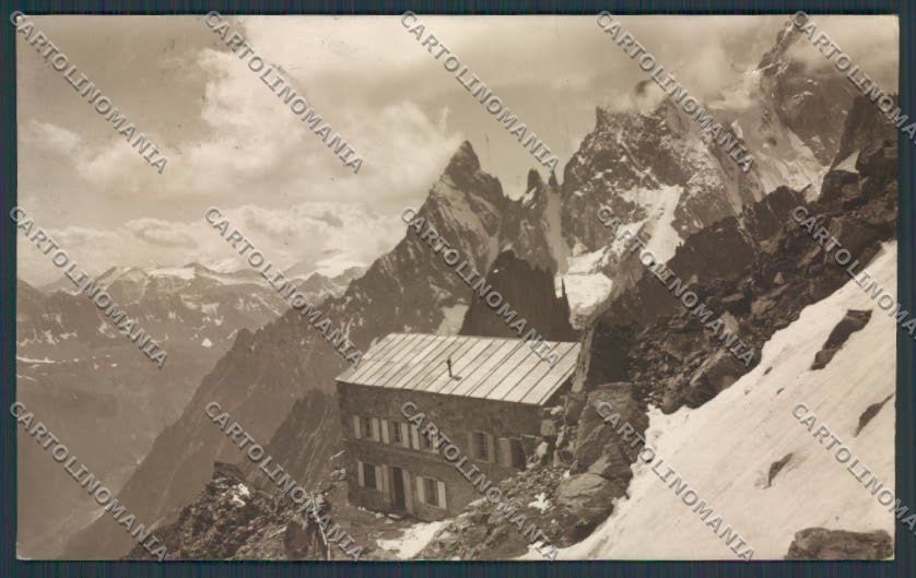 Aosta Courmayeur rifugio foto cartolina RB1209 – fronte