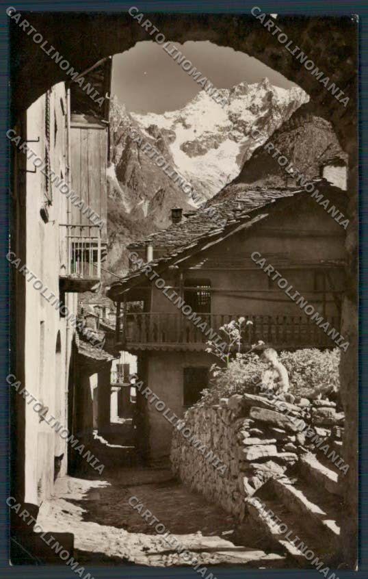 Aosta Courmayeur foto cartolina RB1218 – fronte