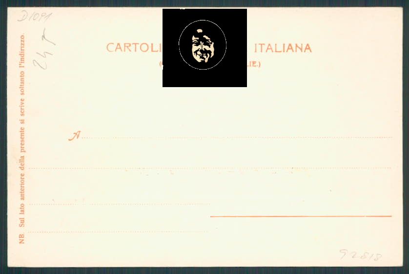 Milano Monza Sport cartolina RB1234 – retro