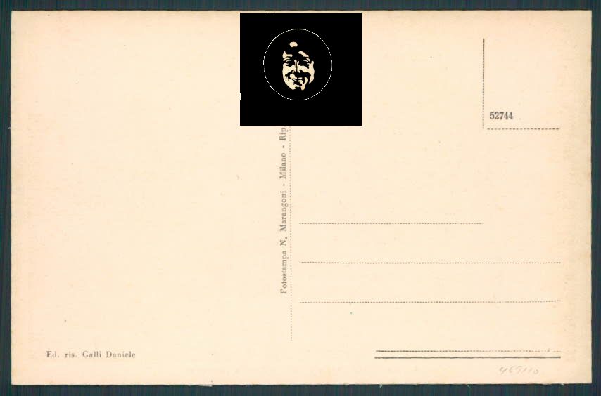 Milano Chiaravalle cartolina RB1238 – retro