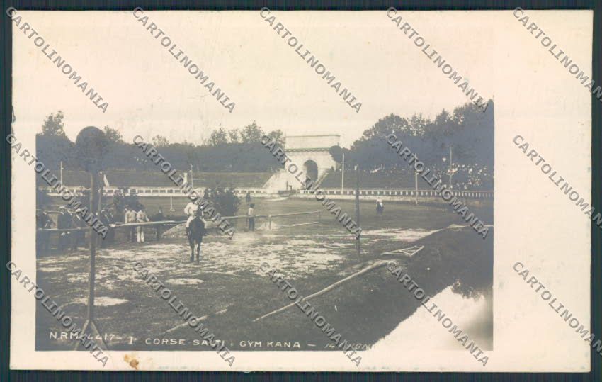 Milano Ippodromo Arena foto cartolina RB1249 – fronte