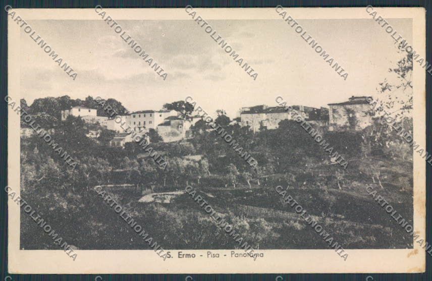 Pisa Casciana Sant'Ermo cartolina RB1273 – fronte