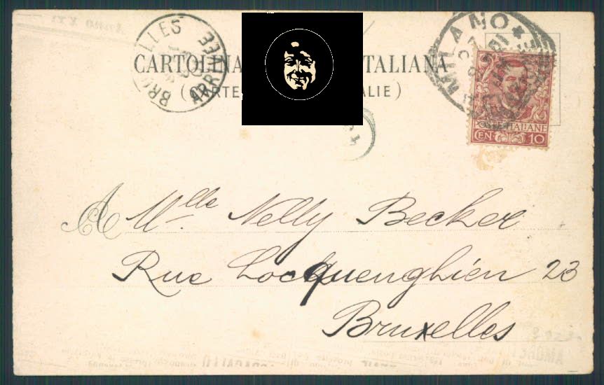 Genova giornale Il Secolo cartolina RB1284 – retro