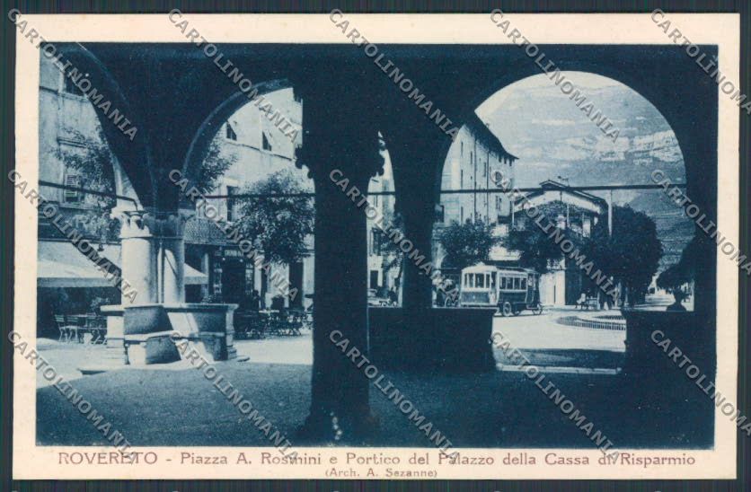 Trento Rovereto cartolina RB1315 – fronte