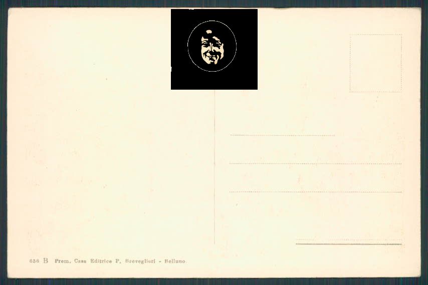 Belluno Arabba cartolina RB1355 – retro