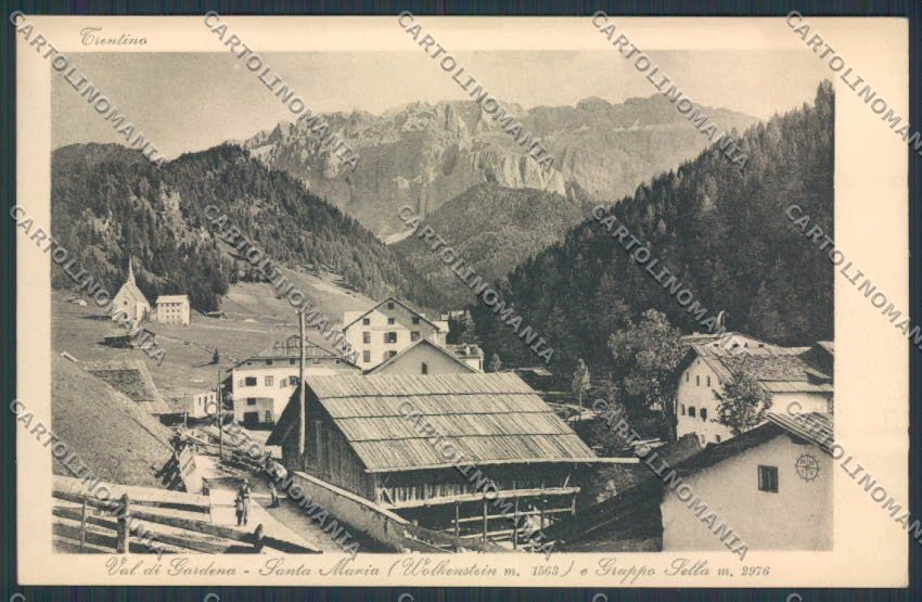 Belluno Santa Maria cartolina RB1356 – fronte