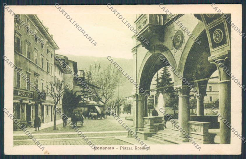 Trento Rovereto cartolina RB1375 – fronte