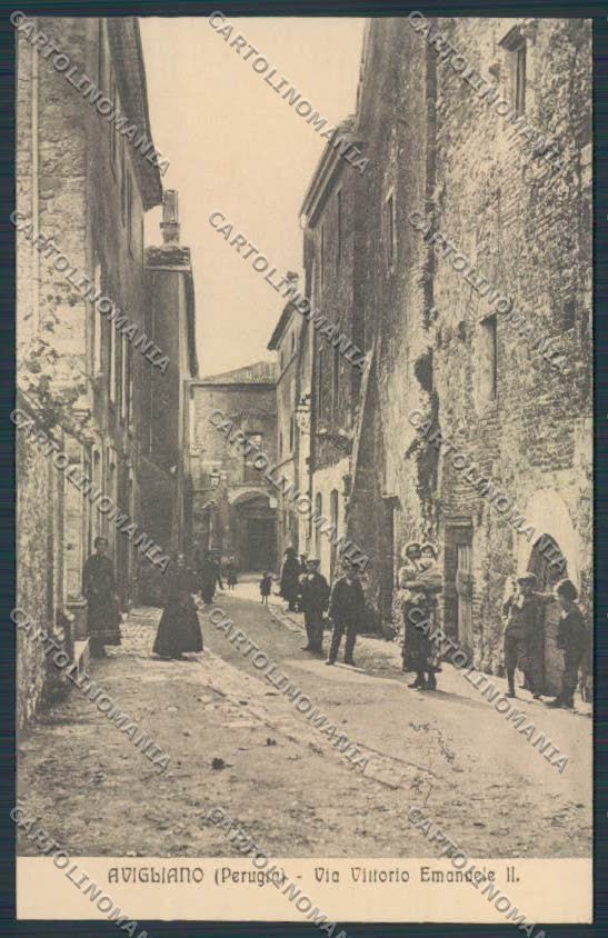 Perugia Avigliano cartolina RB1379 – fronte