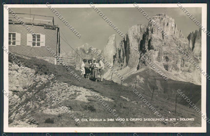 Trento Col Rodella foto cartolina RB1394 – fronte