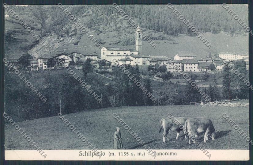 Bergamo Schilpario cartolina RB1447 – fronte