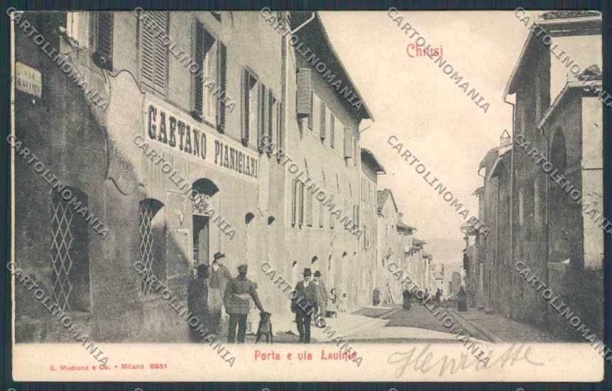Siena Chiusi cartolina RB1448 – fronte