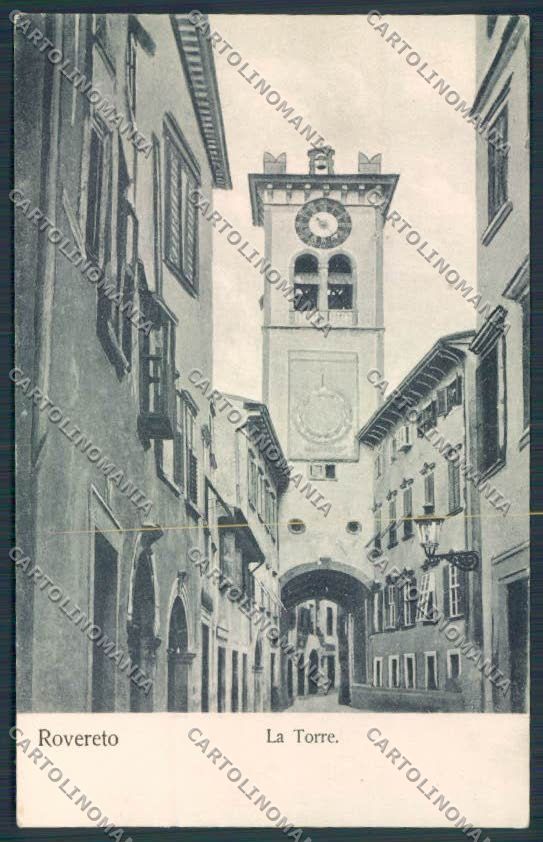 Trento Rovereto cartolina RB1458 – fronte
