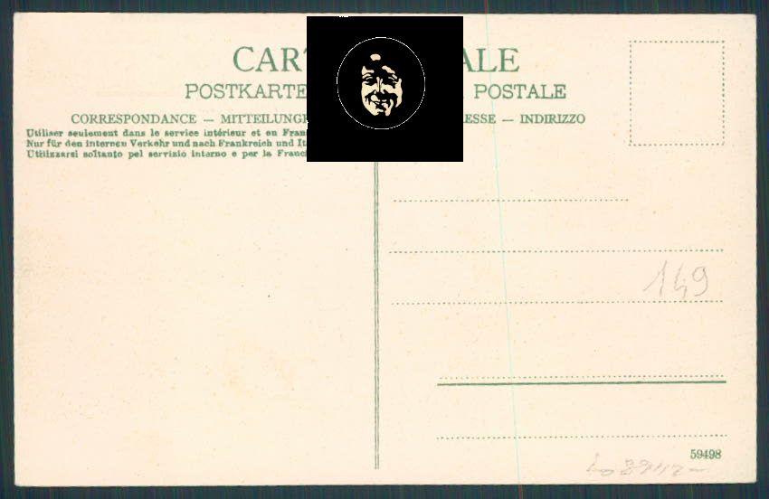 Svizzera Lugano cartolina RB1490 – retro