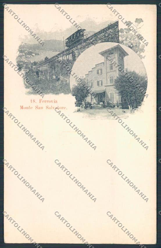 Svizzera Lugano funicolare cartolina RB1502 – fronte