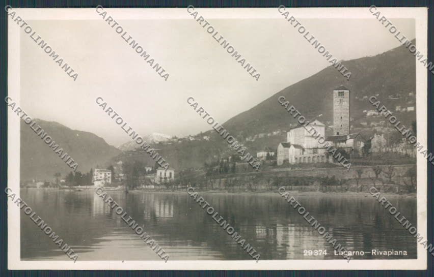 Svizzera Locarno foto cartolina RB1503 – fronte