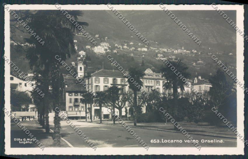 Svizzera Locarno foto cartolina RB1505 – fronte