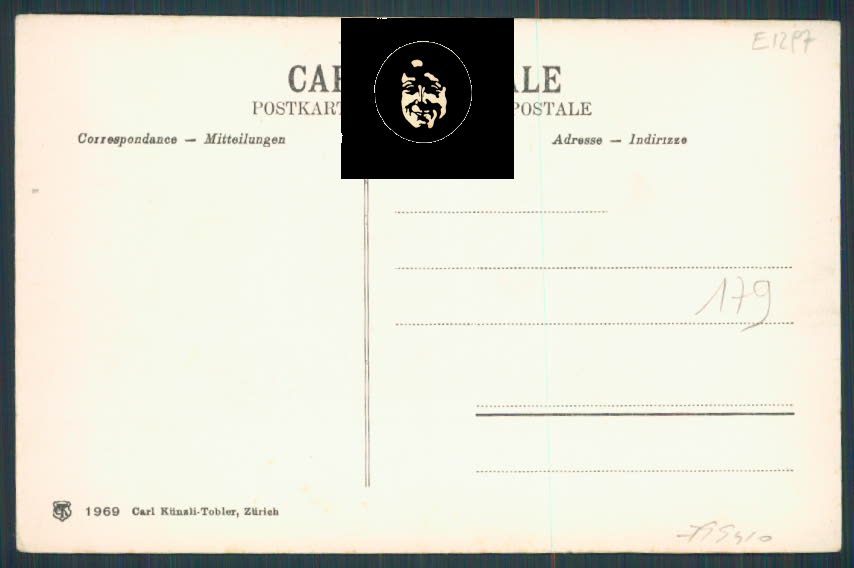 Svizzera Locarno cartolina RB1508 – retro