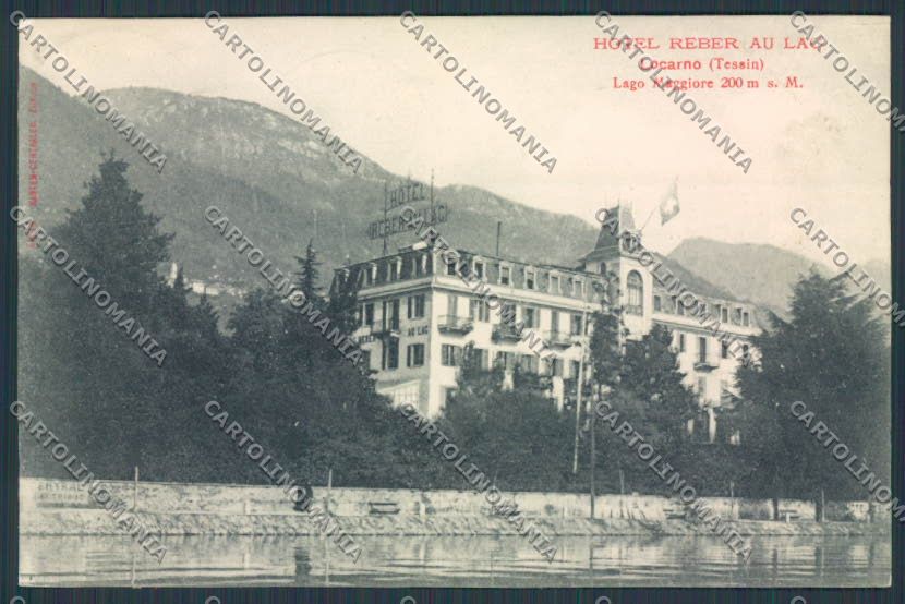 Svizzera Locarno cartolina RB1513 – fronte