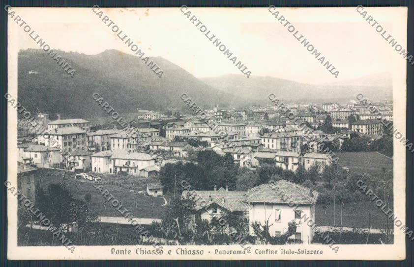 Svizzera Chiasso Ponte cartolina RB1515 – fronte
