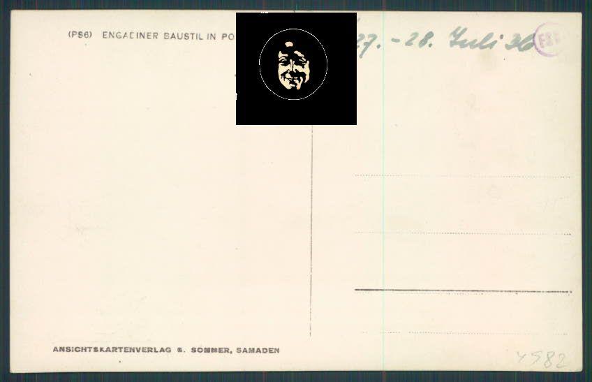 Svizzera Pontresina foto cartolina RB1546 – retro